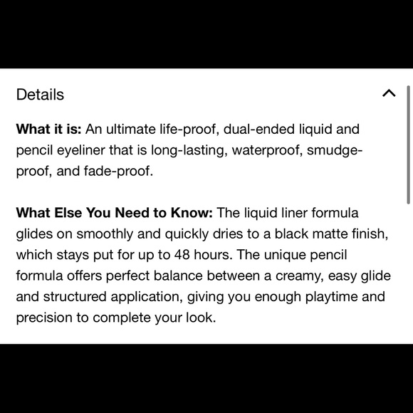 ✨ HUDA BEAUTY Life Liner Double Ended Eyeliner - Picture 9 of 9